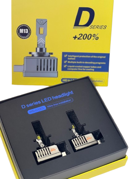 D1S LED  Headlight Bulbs SET 6000K 90W